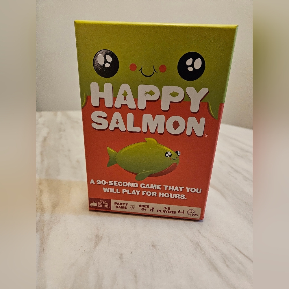 Happy Salmon card game for game nights